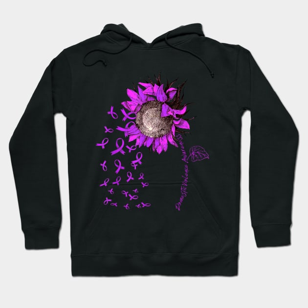 Domestic Violence Awareness Hoodie by sevalyilmazardal